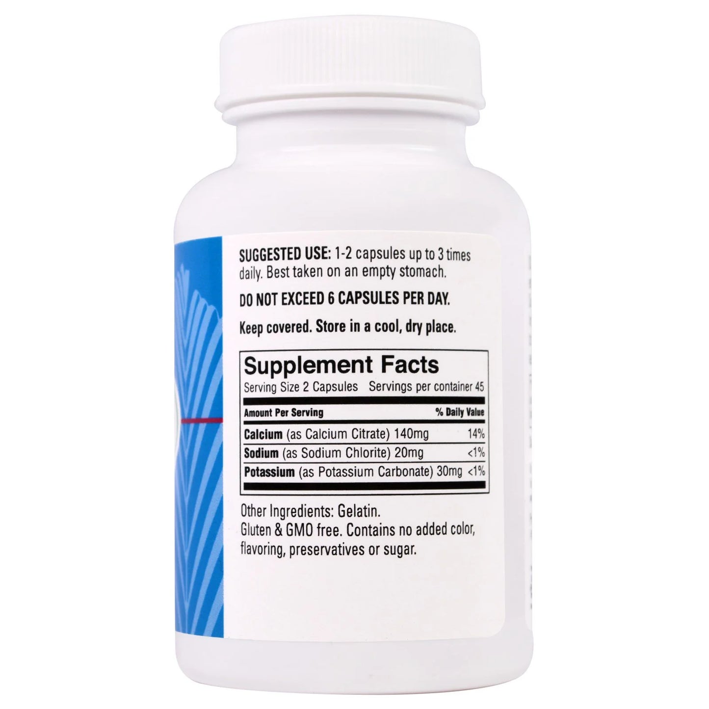 OXYGEN CAPSULES x 90 caps - 100% Food Grade- LIMIT of 2