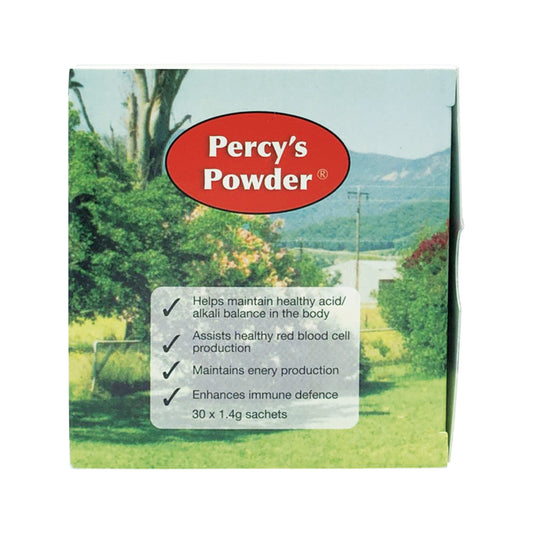 Percy's Powder (Mineral Supplement) Sachets 1.4g x 60 Pack - April/May SPECIAL 15% OFF