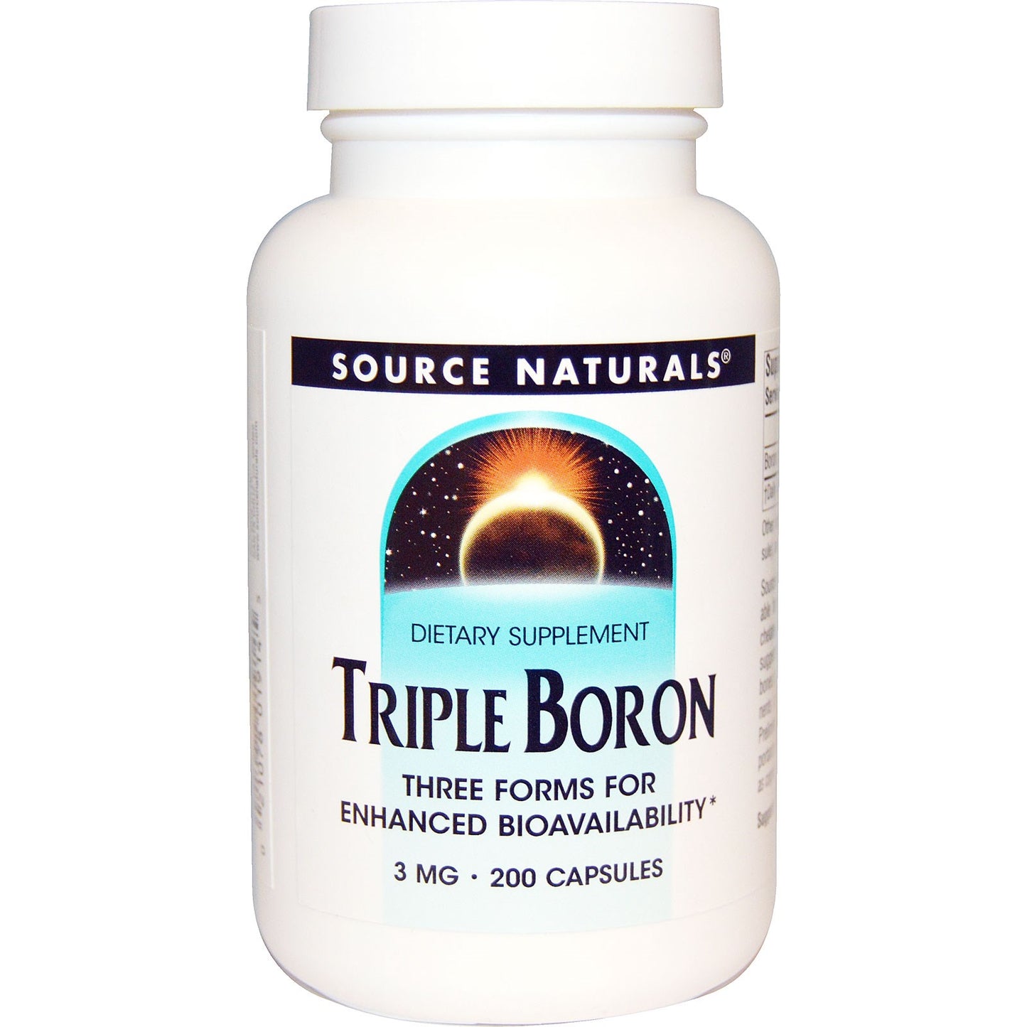 Boron Capsules - 3 forms - 3mg x 200