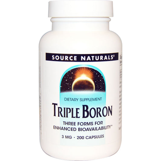 Boron Capsules - 3 forms - 3mg  x 200