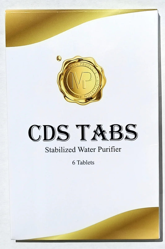CDS Tablets- Make your own liquid!