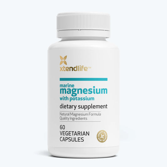 Marine Magnesium with Potassium 60 Capsules