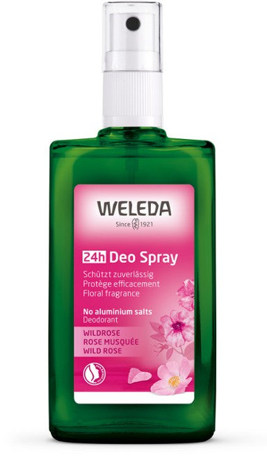 Weleda Deodorant Spray 100ml - Wild Rose