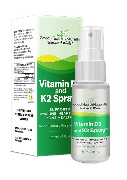 Vitamin D3 and K2 Sublingual Spray™ ON SPECIAL normally $39.95