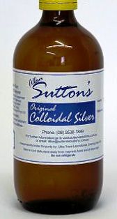 Colloidal Silver Liquid 500ml  Glass Bottle x 2