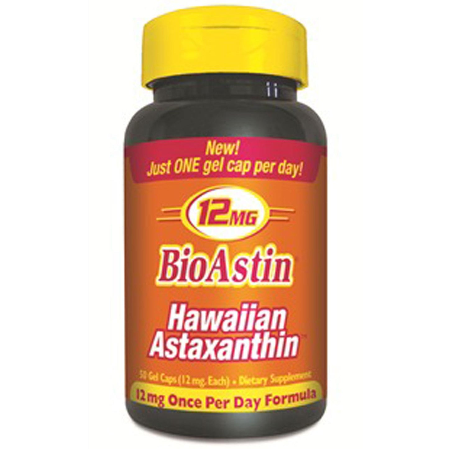 BioAstin Astaxanthin 12mg 50 Gel Caps