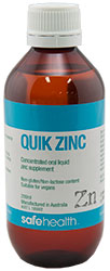 Quik Zinc 200ml Liquid Supplement with Magnesium